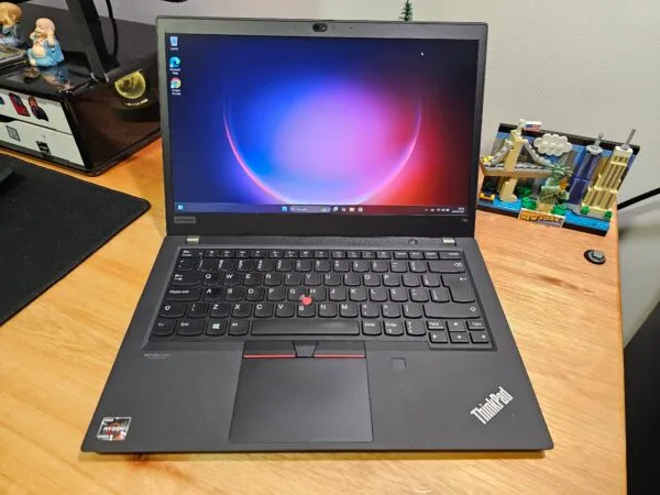 Lenovo Thinkpad T14 AMD Ryzen 5 Pro 5650U 16GB Ram 256GB Ssd 14 pol FHD - Imagem 2
