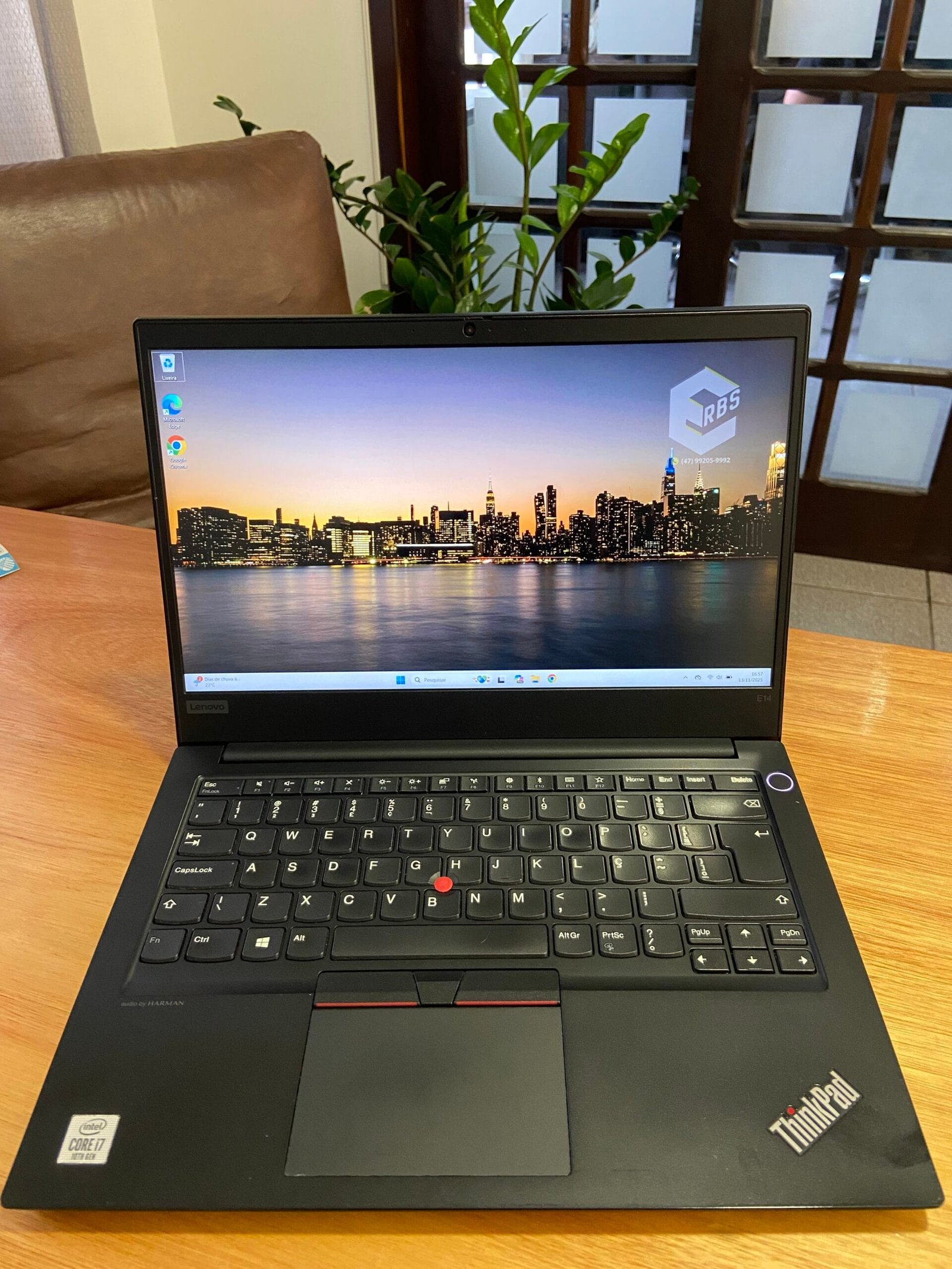 Lenovo Thinkpad E14 Core i7 10510U 16gb Ram 256gb Ssd 14 pol Fhd